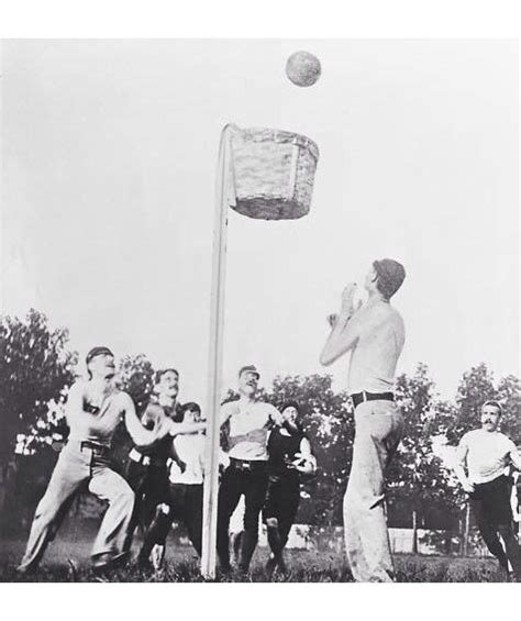 First ever basketball game .